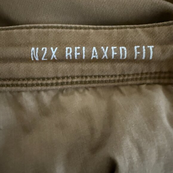 DU/ER Men's 34x32 No Sweat Tobacco Relaxed Taper Stretch Pants - Picture 6 of 7